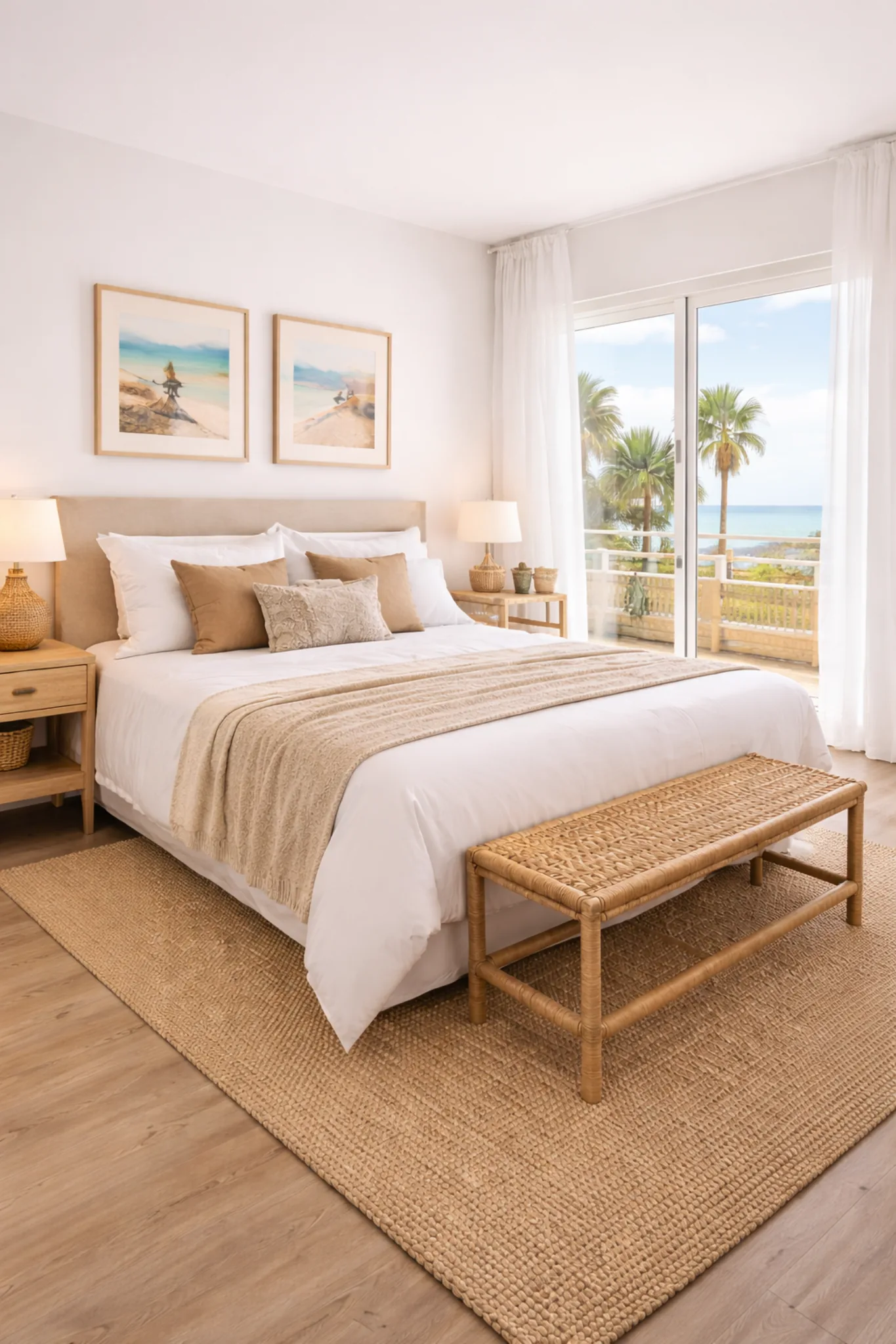 Baño limpio y listo para huéspedes