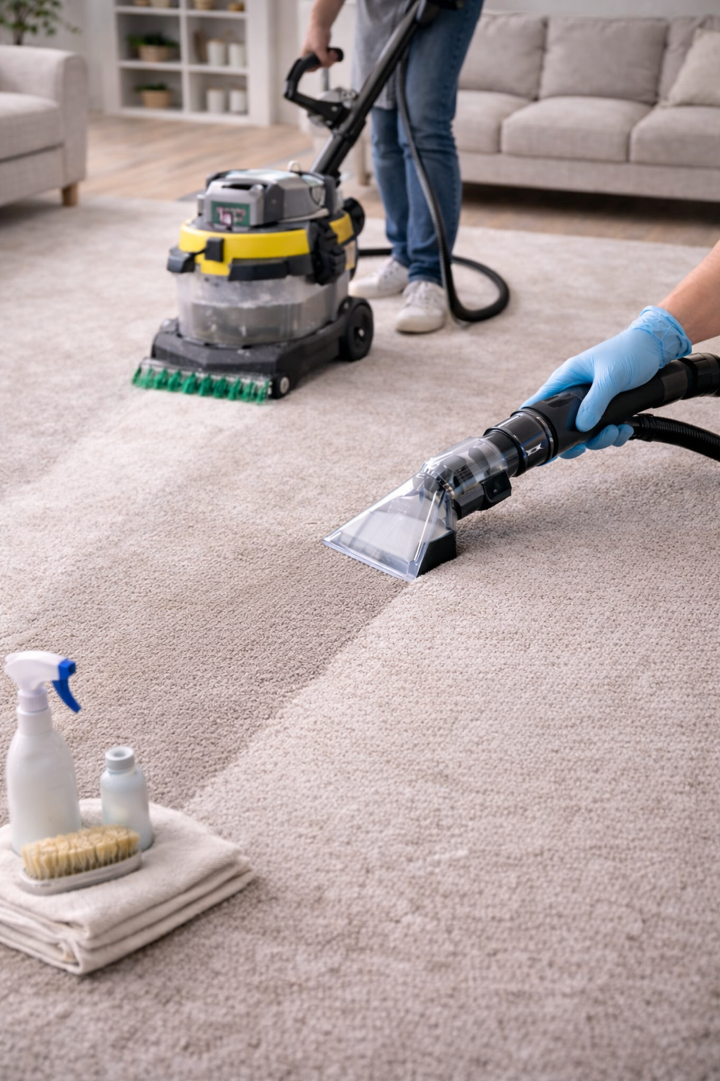 Limpieza de moqueta