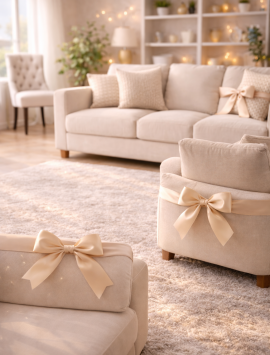 Pack Salón Impecable (Tapicería + Alfombra)